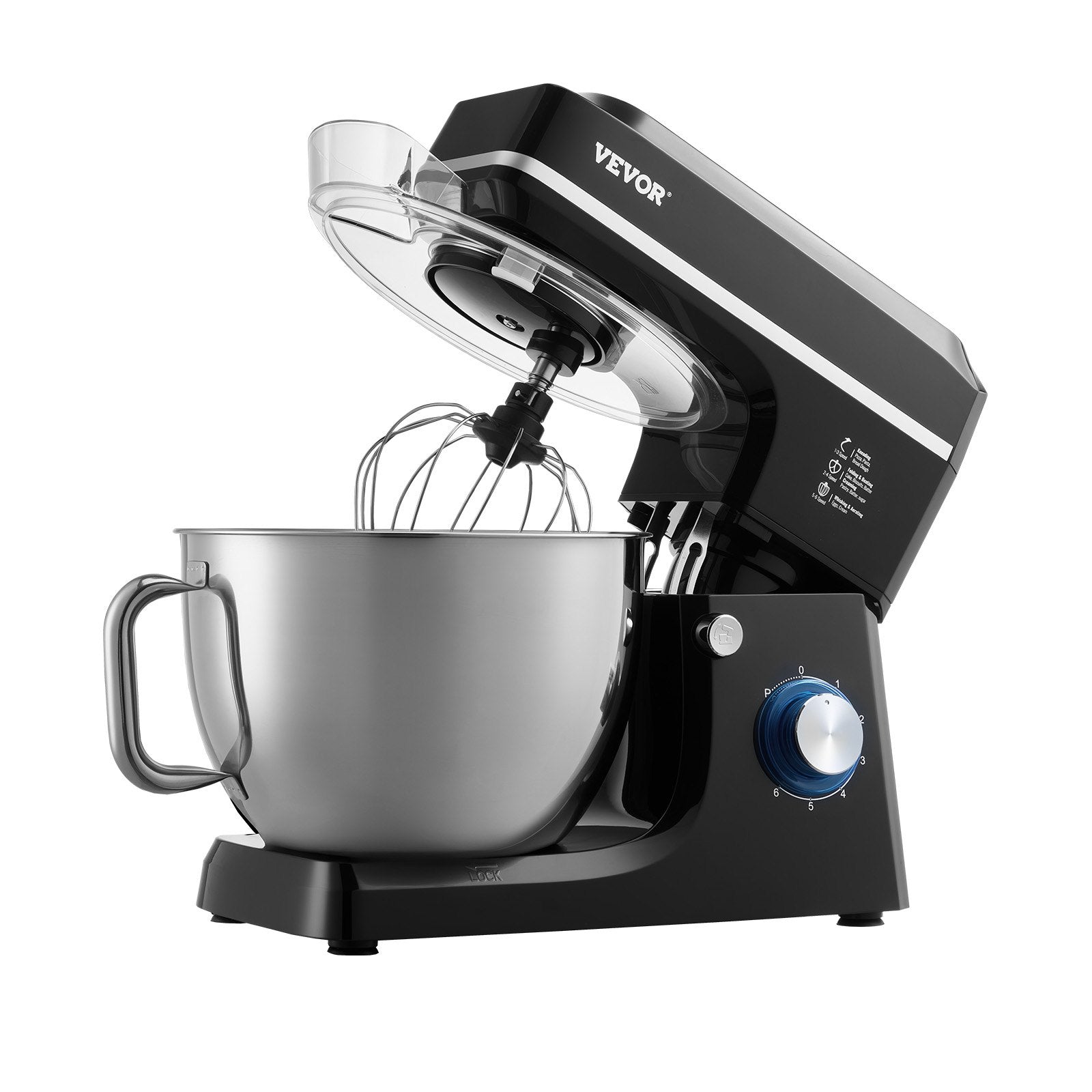 Virtuvinis kombainas VEVOR SM-1511Z, 1400W