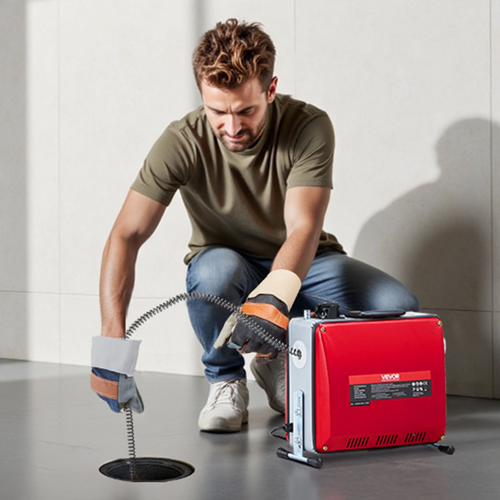 Vamzdžių valymo mašina VEVOR GQ-100C, 500 W