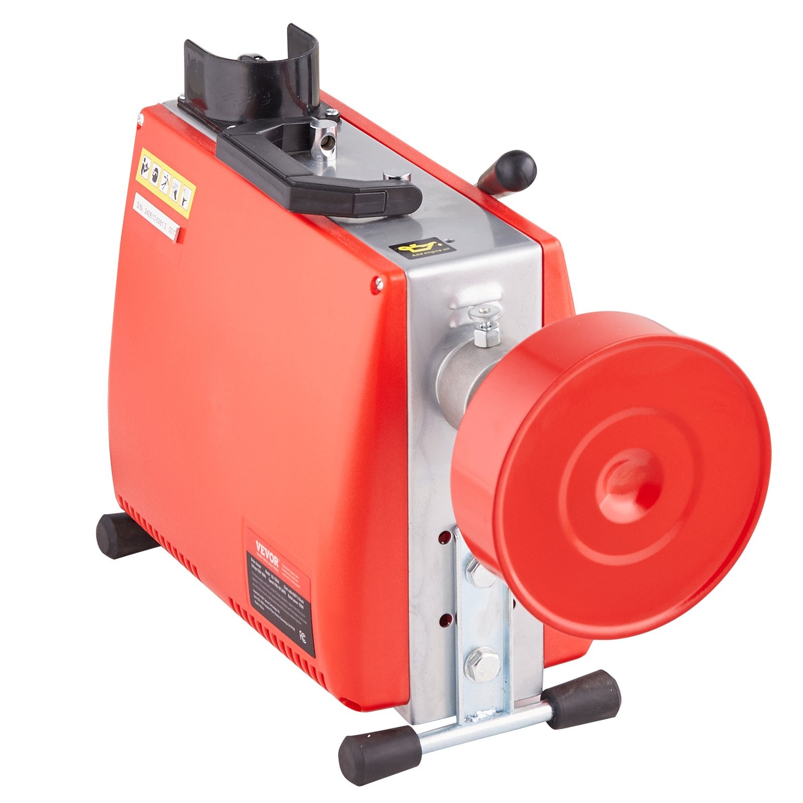 Vamzdžių valymo mašina VEVOR 20m x 16mm, 250W