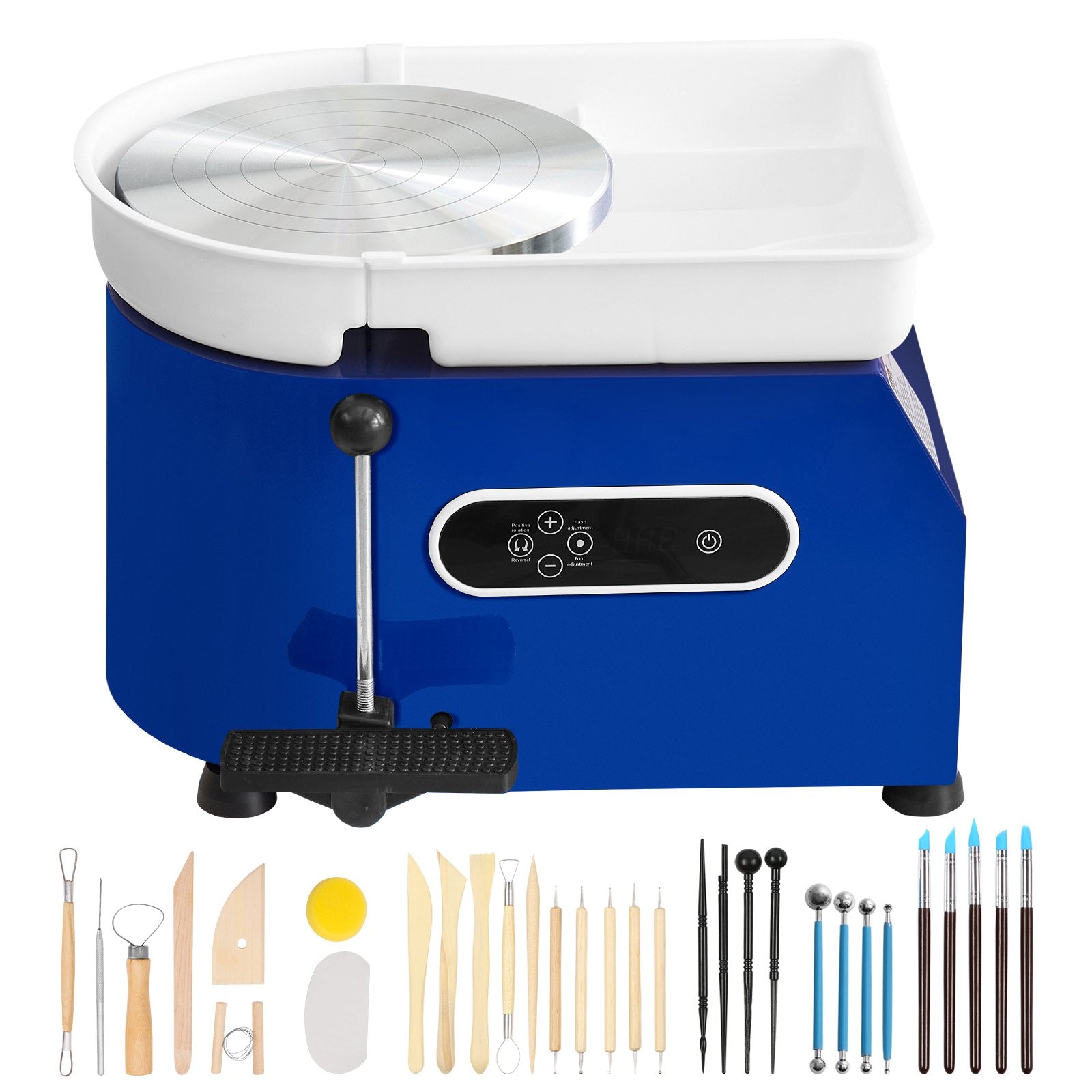 Keramikos žiedas VEVOR 450W, 28 cm skersmens
