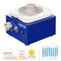 Miniatiūrinės žiedimo staklės VEVOR Mini Ceramic Wheel, 30W