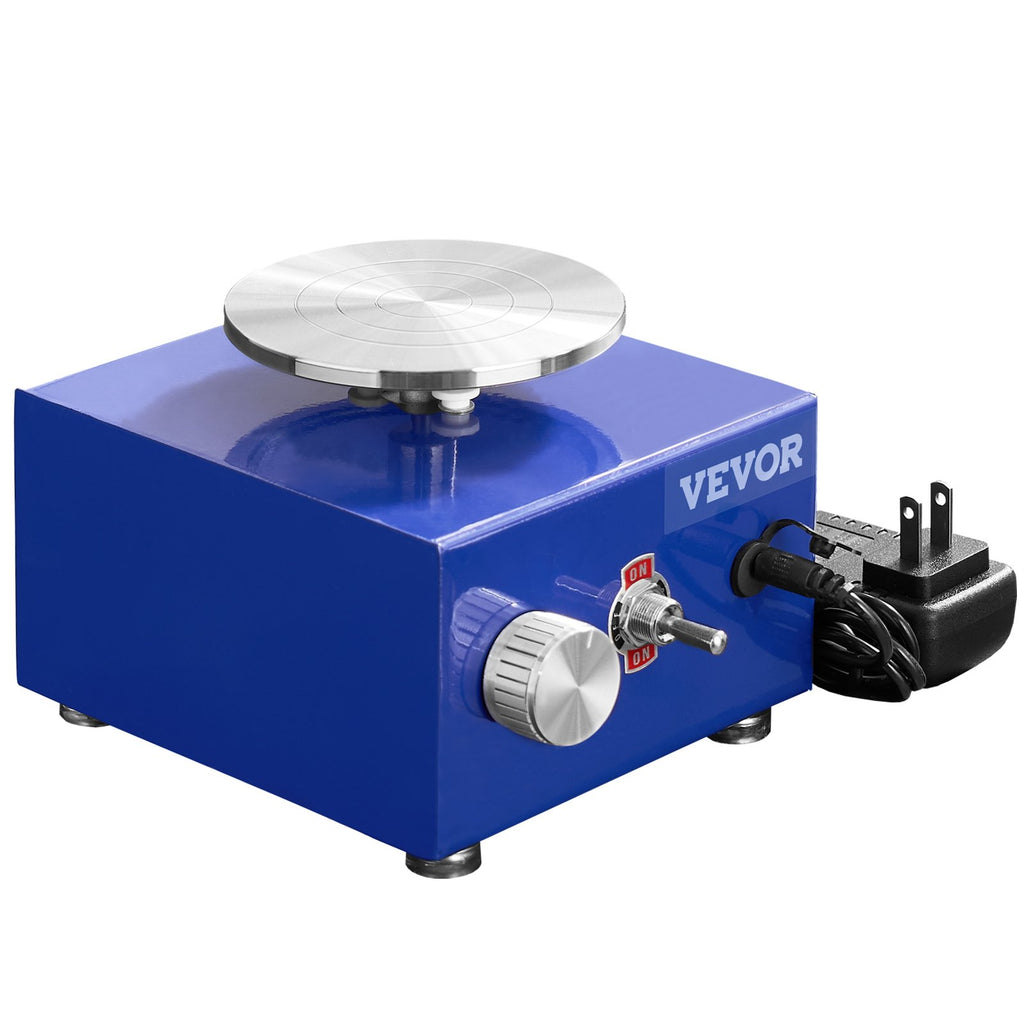 Miniatiūrinės žiedimo staklės VEVOR Mini Ceramic Wheel, 30W