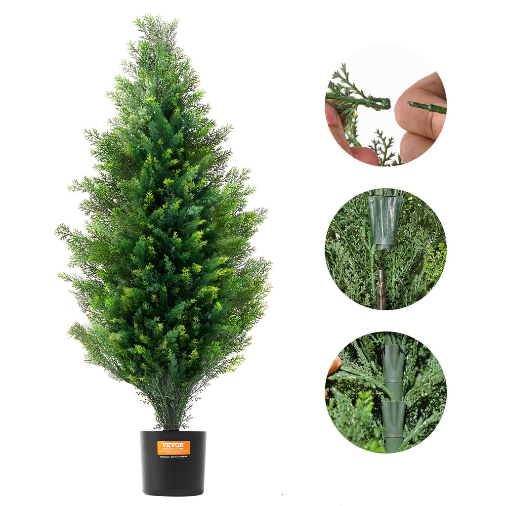 Dirbtinis kedro medis VEVOR SM-BS-90, 91,4 cm (2 vnt.)