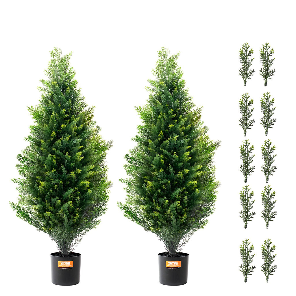Dirbtinis kedro medis VEVOR SM-BS-90, 91,4 cm (2 vnt.)