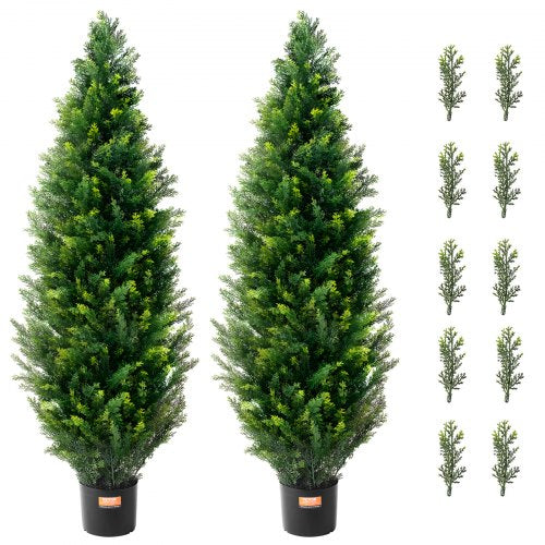 Dirbtinis kedras VEVOR SM-BS-120, 121,9 cm (2 vnt.)