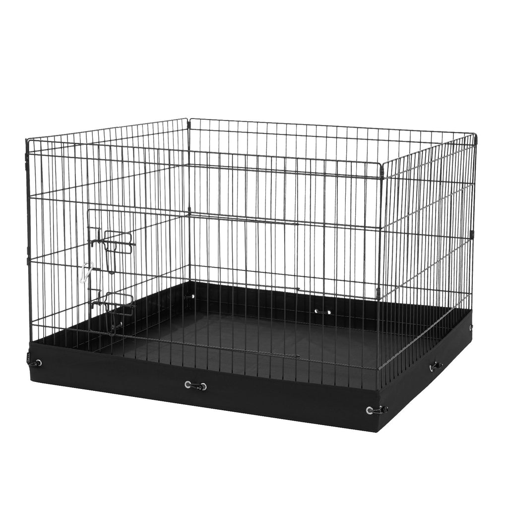 Šunų aptvaras VEVOR TT-PP1005S-FC, 91 x 91 x 61 cm