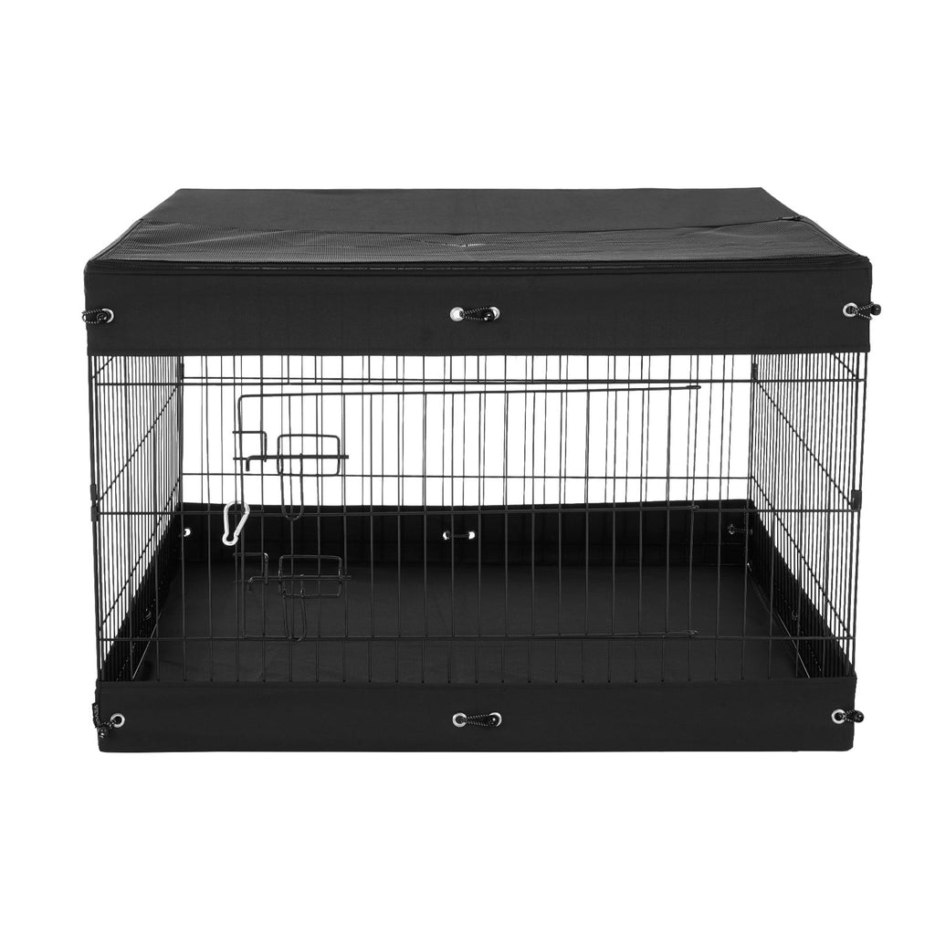 Šunų aptvaras VEVOR TT-PP1005S-FC, 91 x 91 x 61 cm