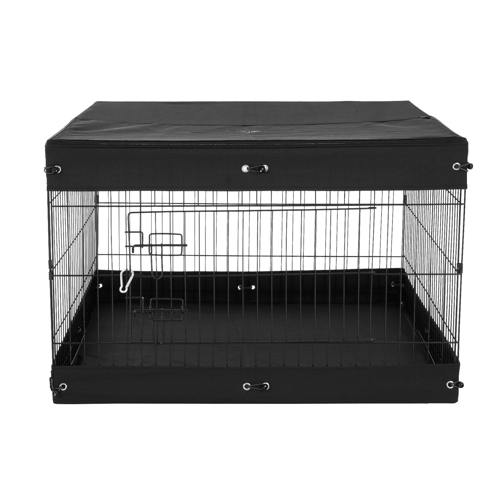 Šunų aptvaras VEVOR TT-PP1005S-FC, 91 x 91 x 61 cm