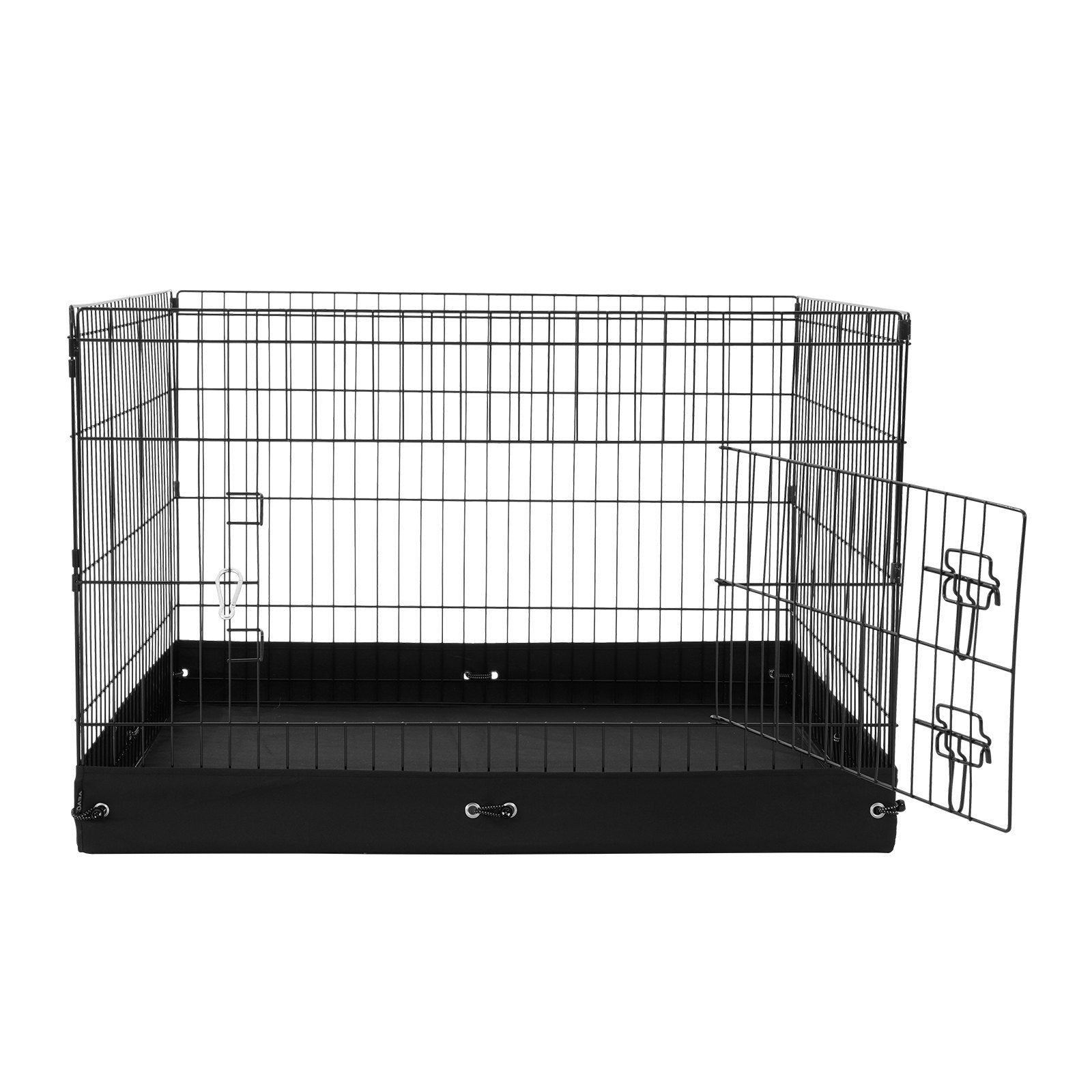 Šunų aptvaras VEVOR TT-PP1005S-F, 4 dalys 61x91 cm