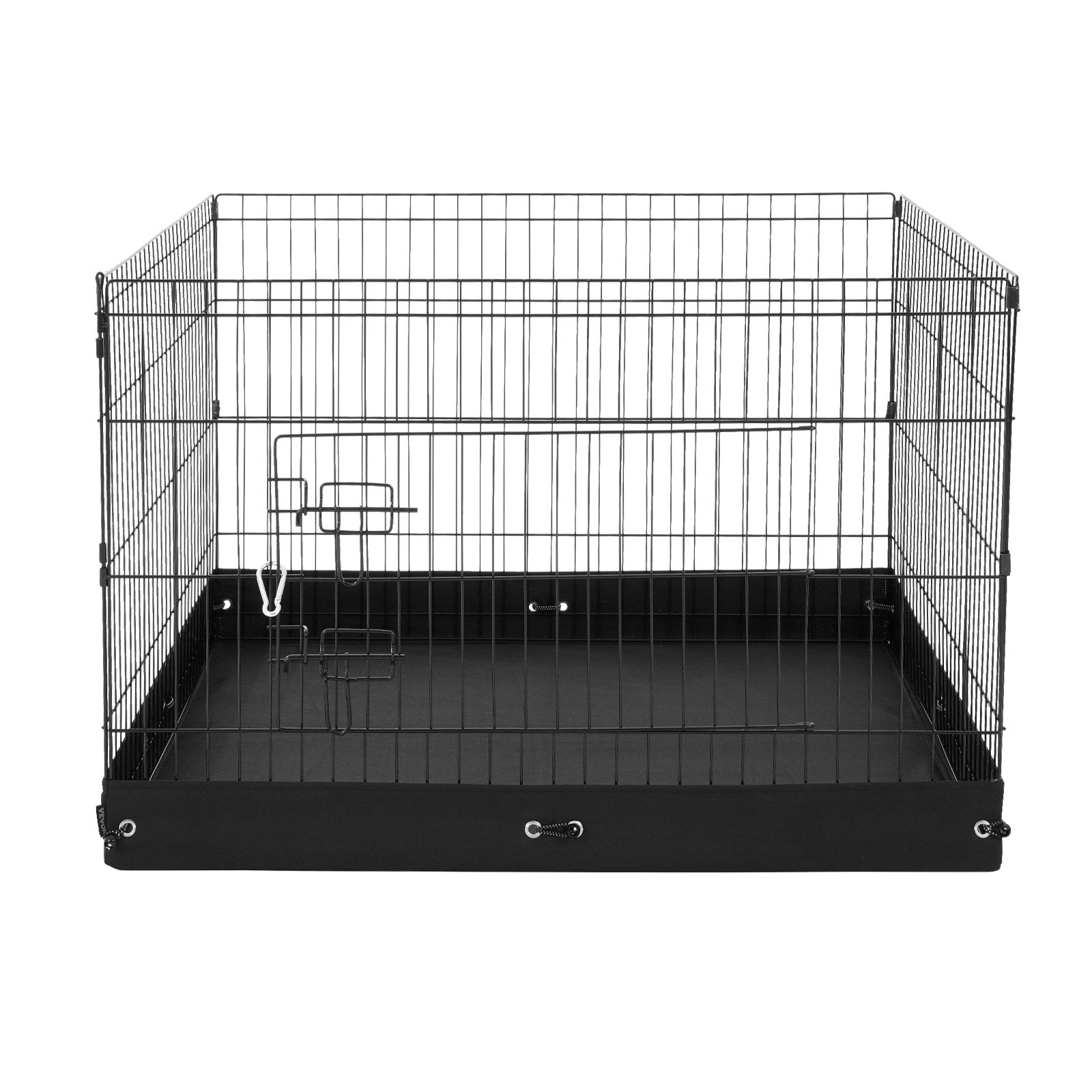 Šunų aptvaras VEVOR TT-PP1005S-F, 4 dalys 61x91 cm