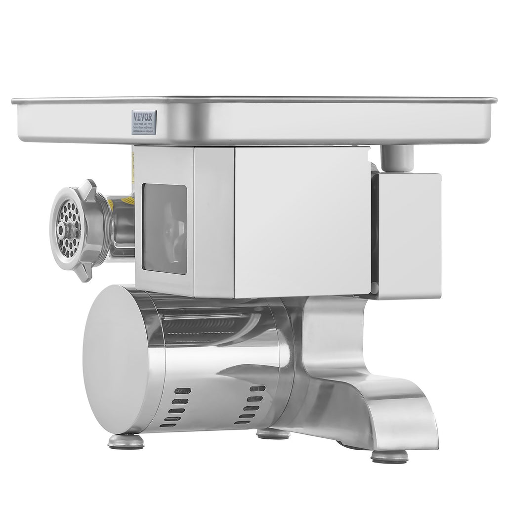 Elektrinė mėsos malimo mašina VEVOR JQ-90A-12, 5 kg/min