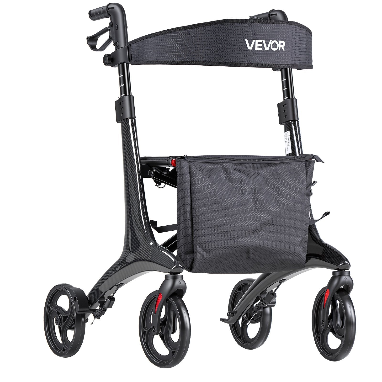 Vaikštynė su ratukais VEVOR HFK-9298, anglies pluošto