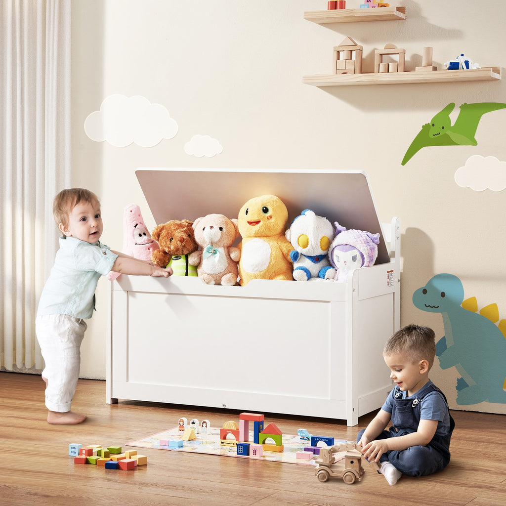 Medinė žaislų dėžė VEVOR ETD02-1, 83 cm ilgio