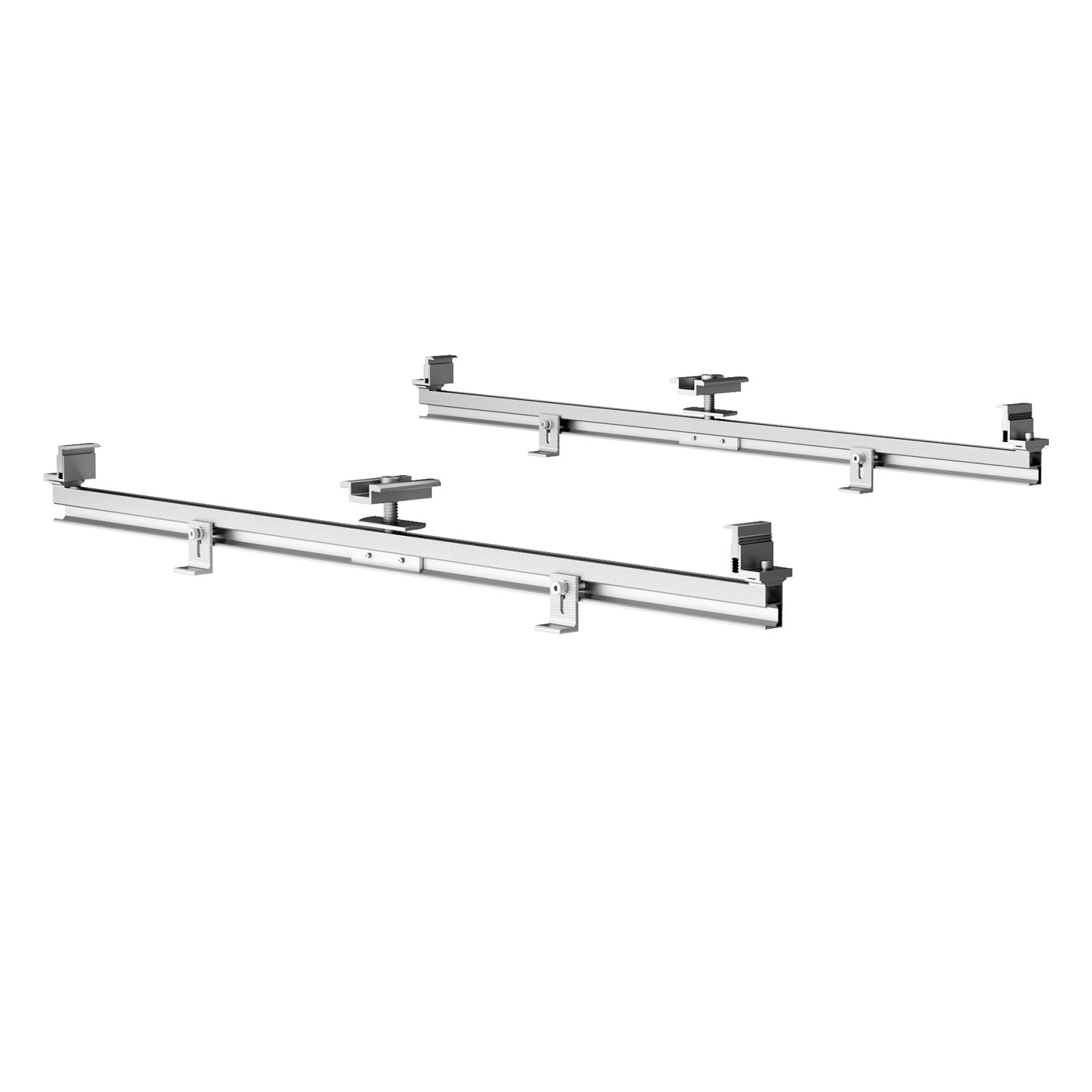 Saulės kolektorių tvirtinimo laikikliai VEVOR SF-SS-SKU8, 4 vnt. 760 mm bėgeliai