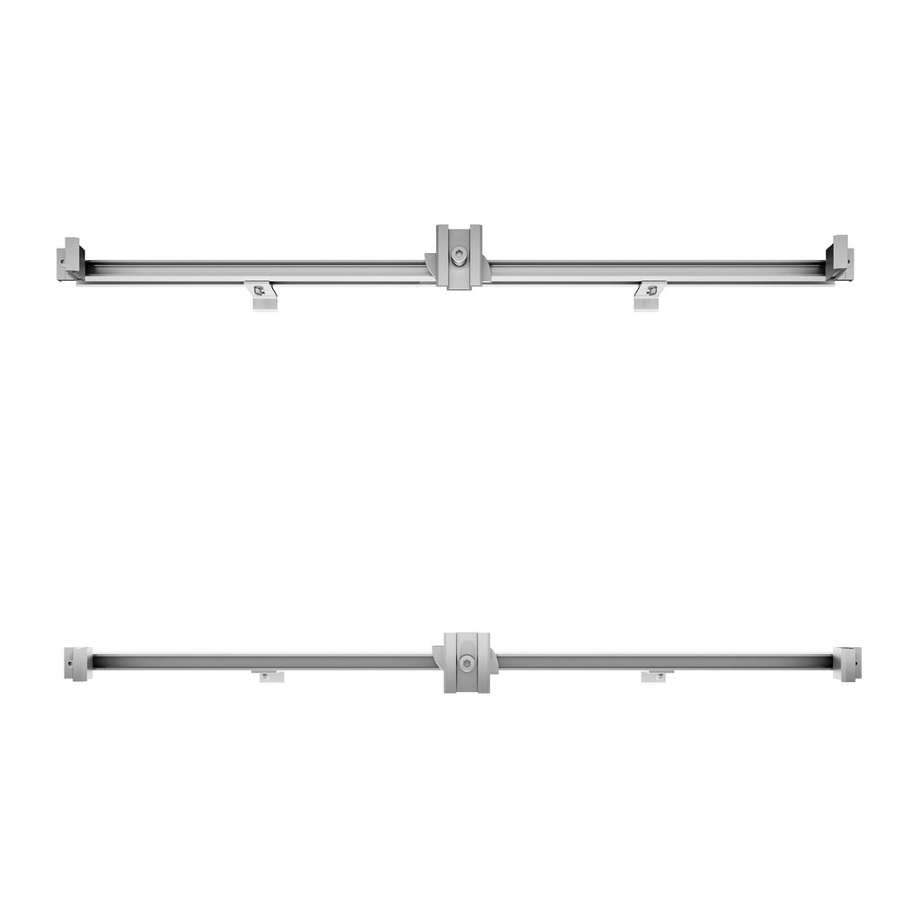 Saulės kolektorių tvirtinimo laikikliai VEVOR SF-SS-SKU8, 4 vnt. 760 mm bėgeliai