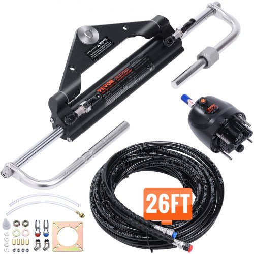Hidraulinė valties vairavimo sistema VEVOR HSX-150HP, 150 AG