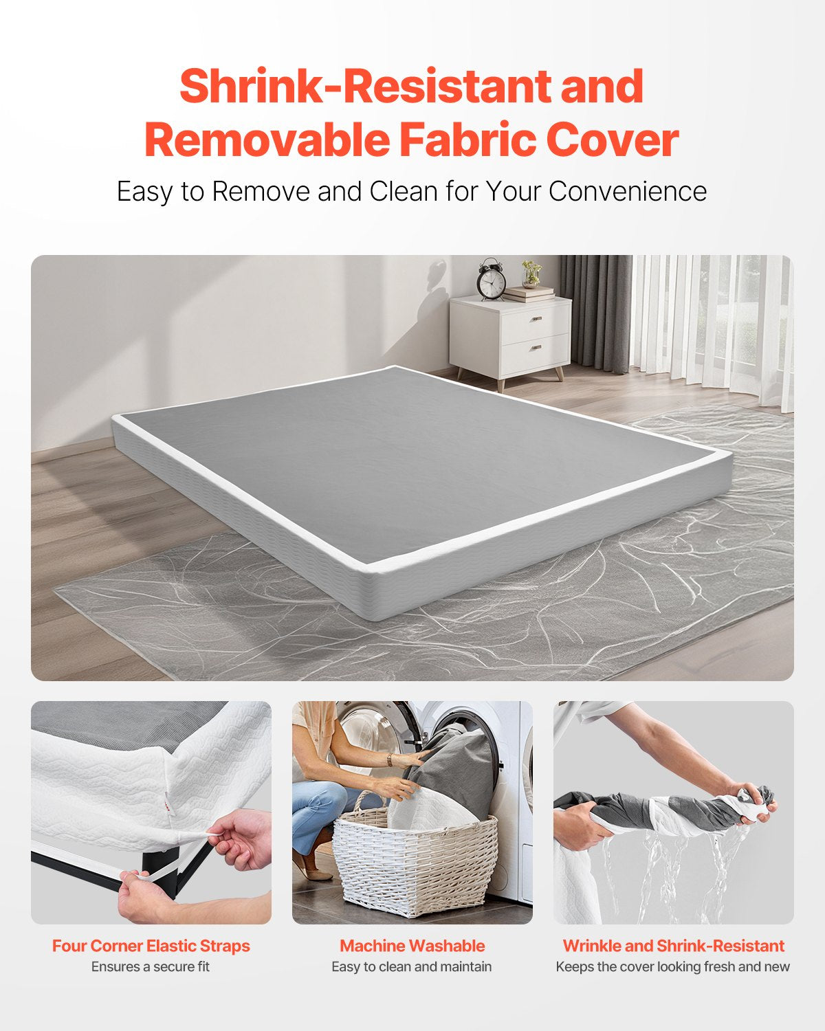 Čiužinio pagrindas VEVOR PB05-Q, Queen Size (201x151,5 cm)
