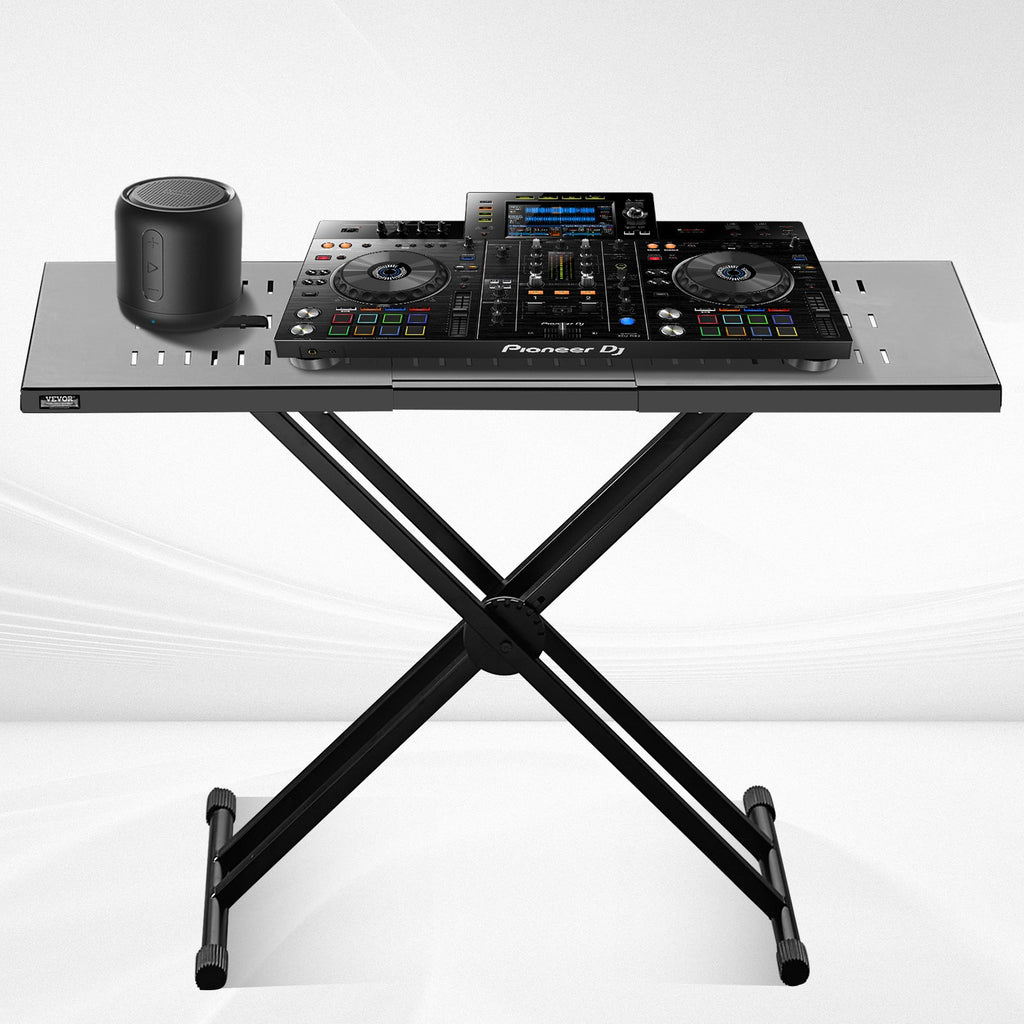 DJ stalas VEVOR DJ-4, reguliuojamas plotis 82-110 cm