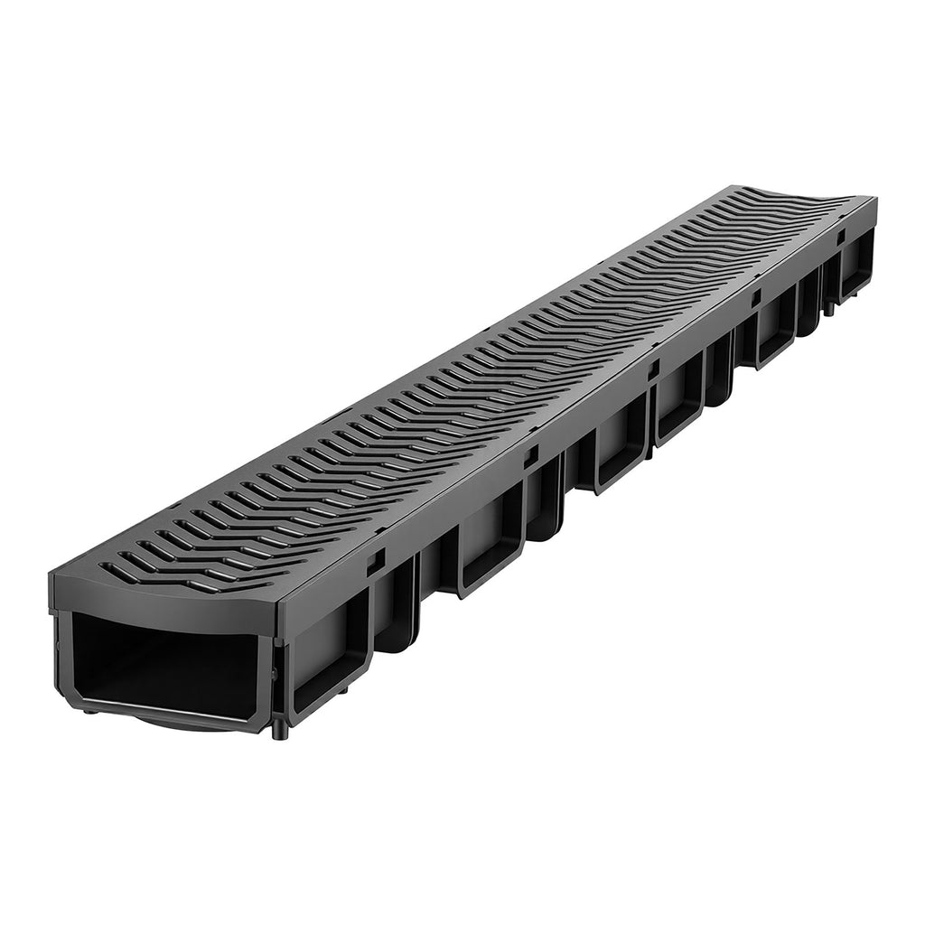 Linijinis drenažo latakas VEVOR ID 80*36mm, 6 vnt. komplektas