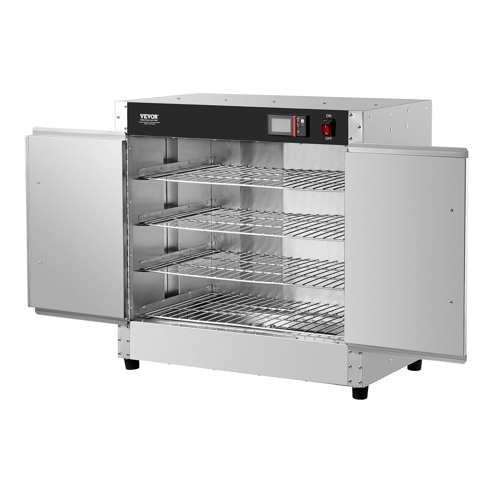 Maisto šildymo vitrina VEVOR FWHB-251524, 850W
