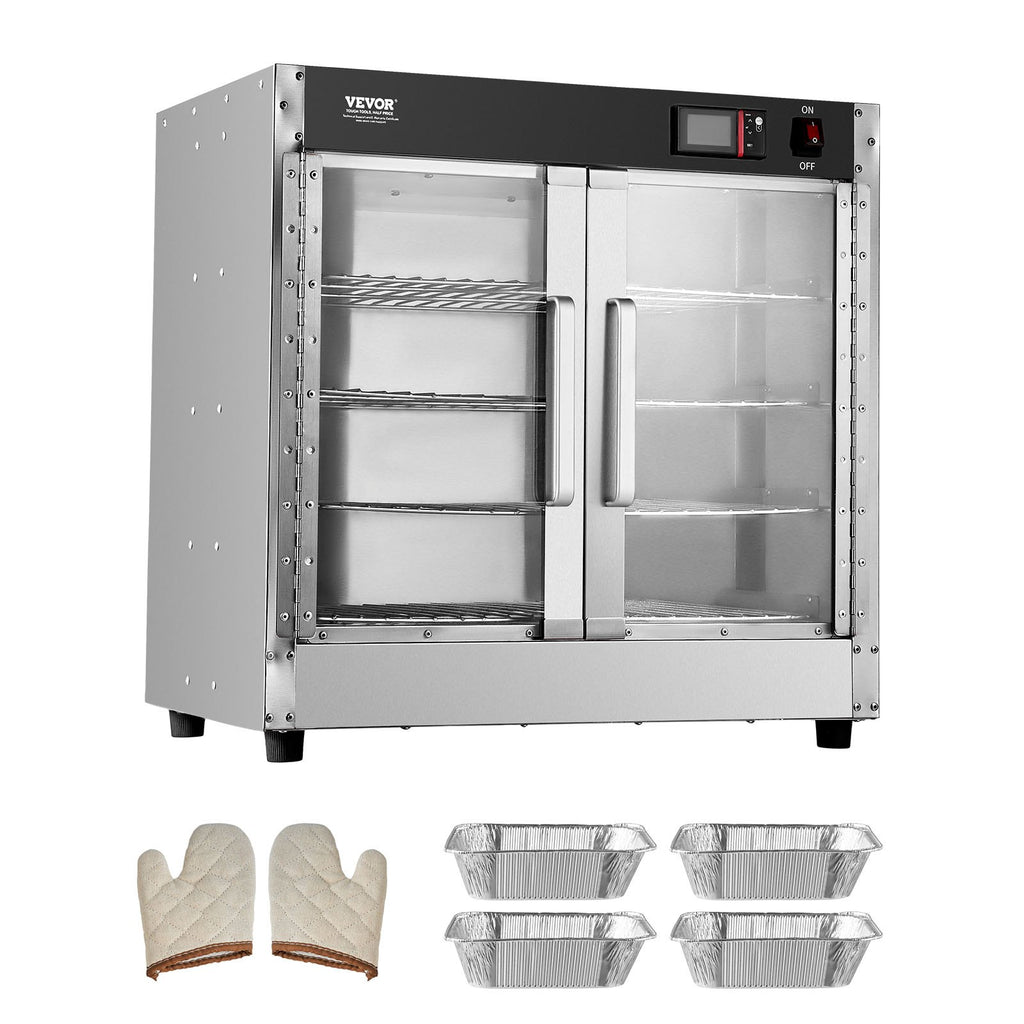 Maisto šildymo vitrina VEVOR FWHB-251524-KS, 850 W