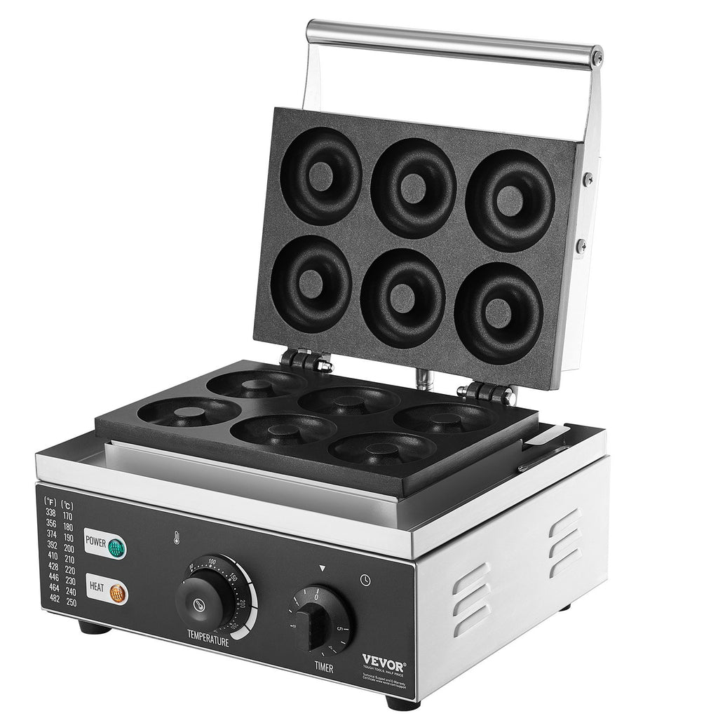 Elektrinė spurgų kepyklė VEVOR HT-6A, 1550W