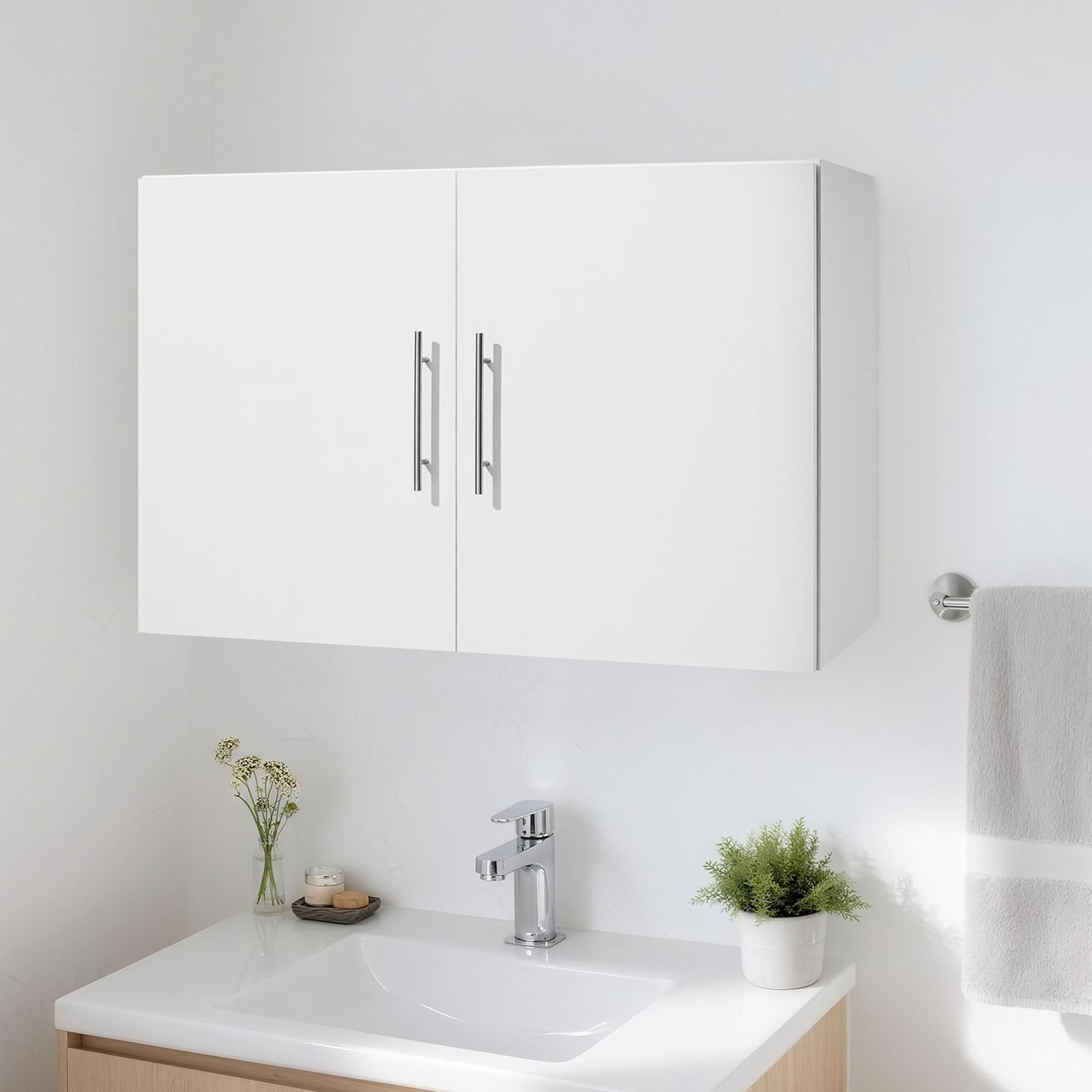 Pakabinama sieninė spintelė VEVOR XYFG-03, 91,4 cm pločio