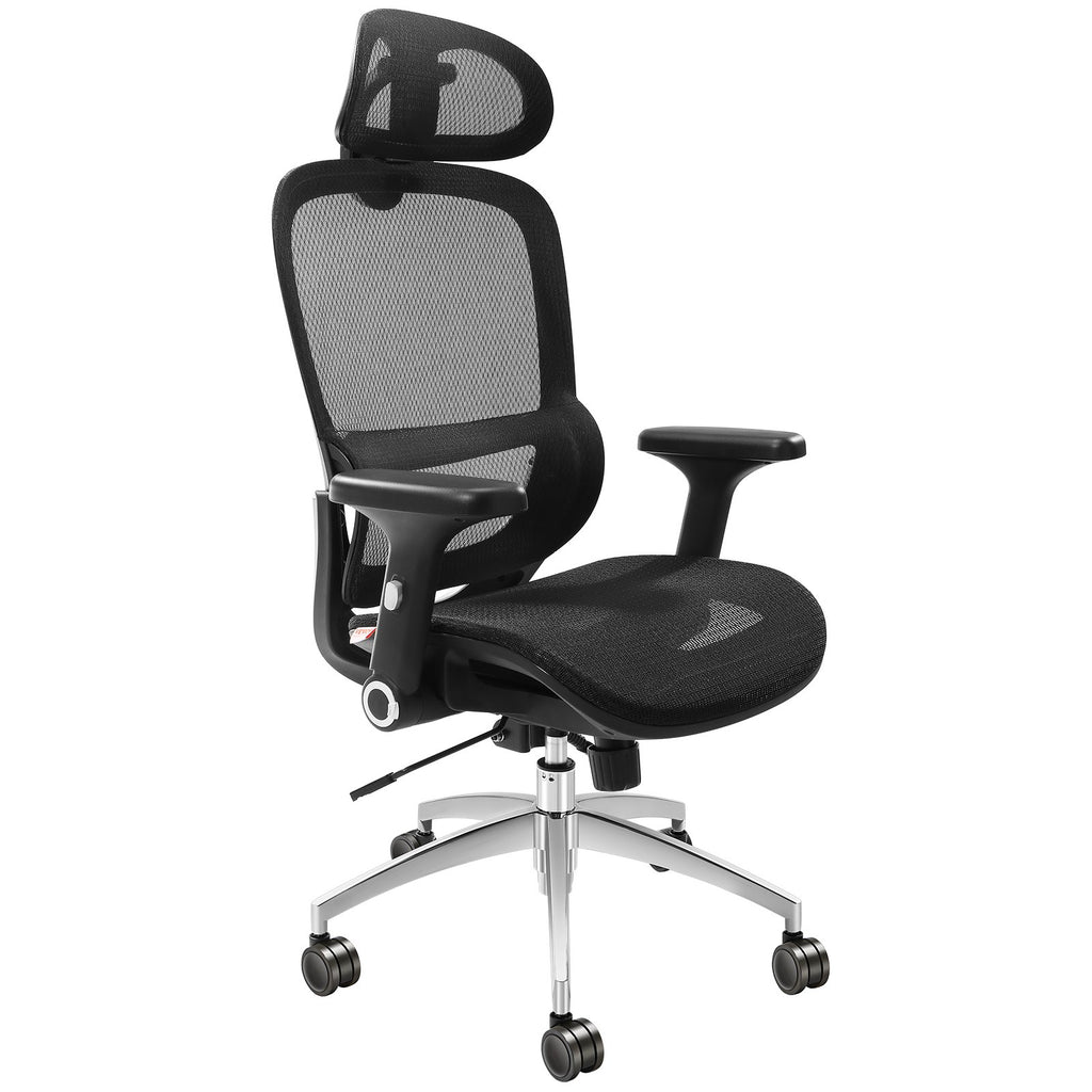 Biuro kėdė VEVOR W-235AC, iki 130 kg