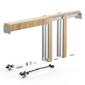 Stumdomų durų į sieną rėmo komplektas VEVOR XC39B-30, 610-762 mm pločiui