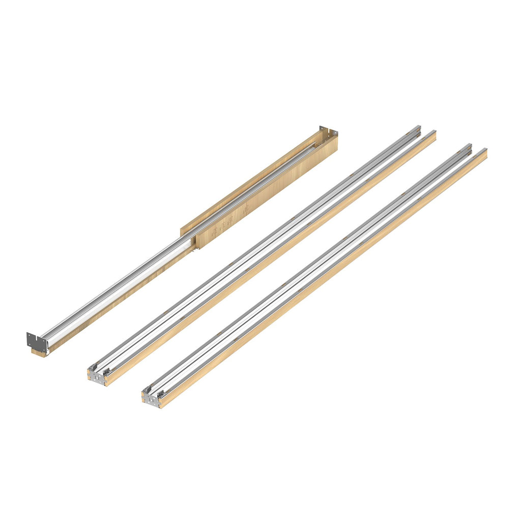 Stumdomų durų į sieną rėmo komplektas VEVOR XC39B-30, 610-762 mm pločiui