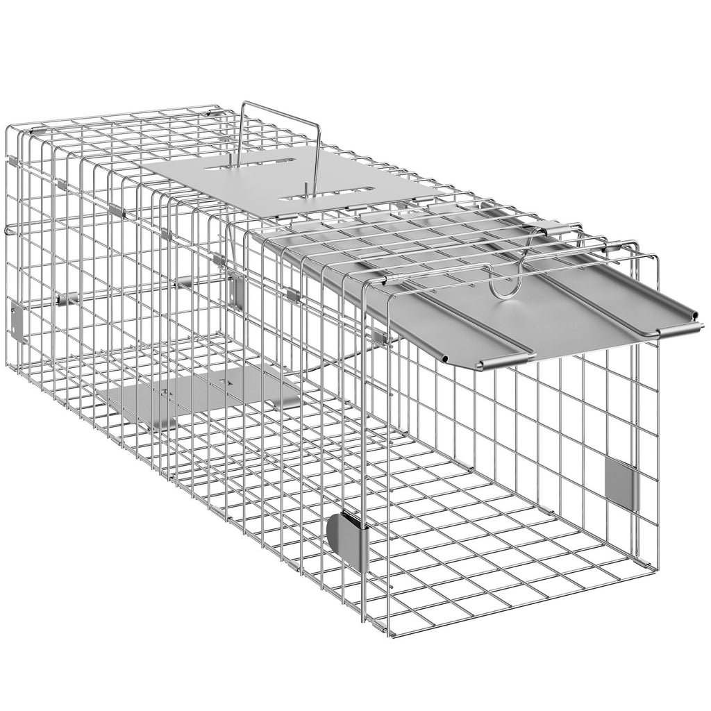 Gyvūnų gaudyklė-narvas VEVOR LB-18, 61 x 20,3 x 20,3 cm
