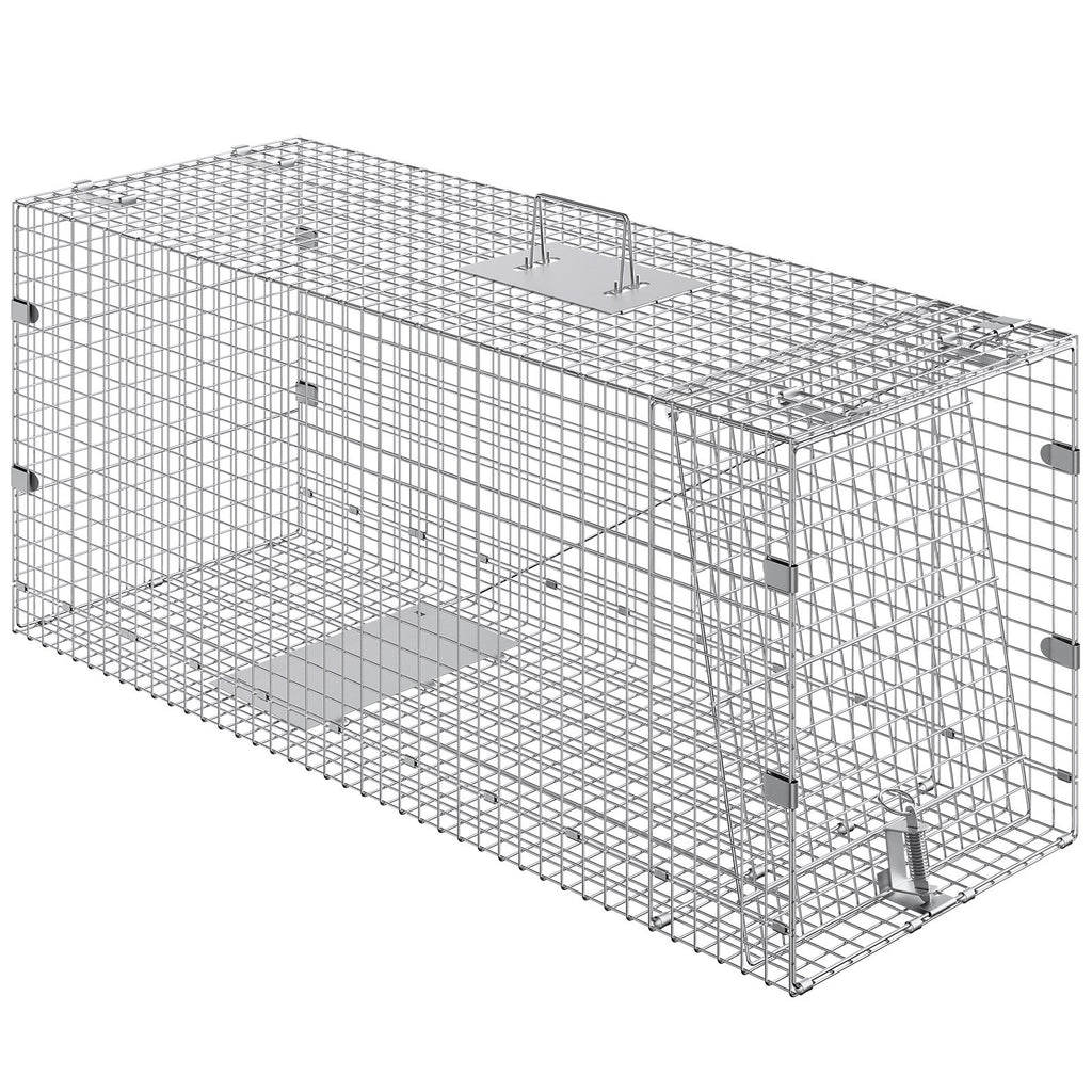 Gyvūnų gaudyklė-narvas VEVOR LB-33A, 106,7 x 40,6 x 45,7 cm
