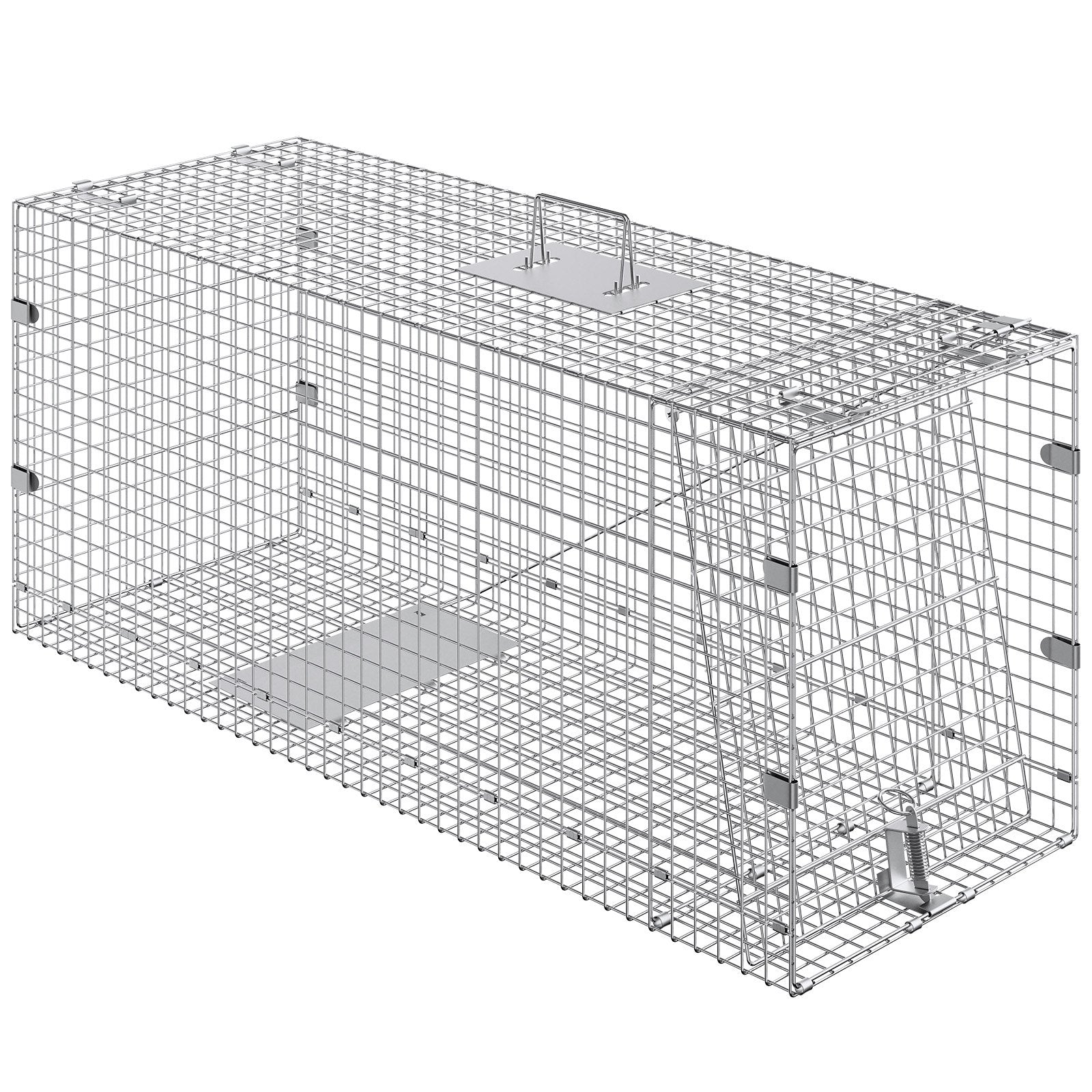 Gyvūnų gaudyklė-narvas VEVOR LB-33A, 106,7 x 40,6 x 45,7 cm