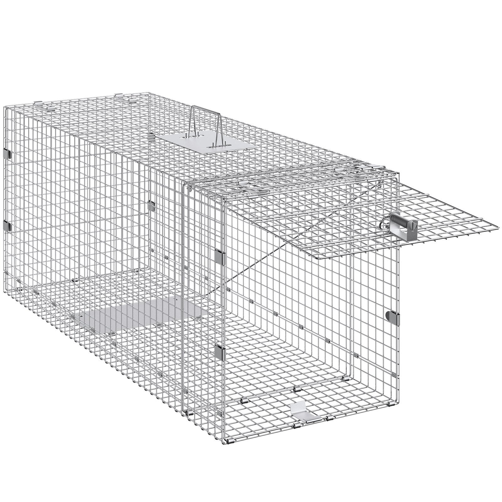 Gyvūnų gaudyklė-narvas VEVOR LB-33A, 106,7 x 40,6 x 45,7 cm