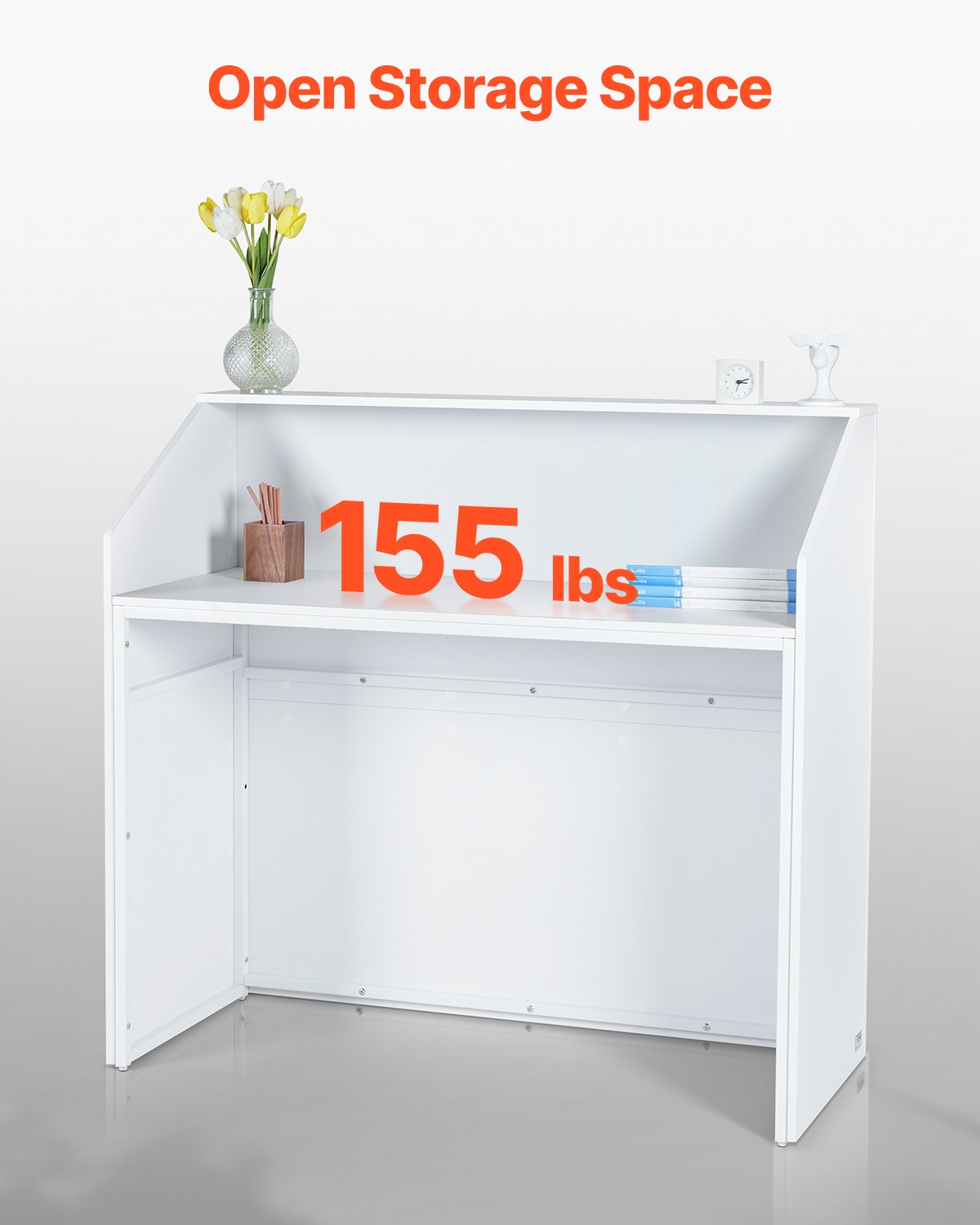 Priimamojo stalas VEVOR KLFD-05, 118 cm ilgio