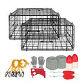 Krabų gaudyklė VEVOR DT-005, 62 x 62 x 30 cm (2 vnt.)