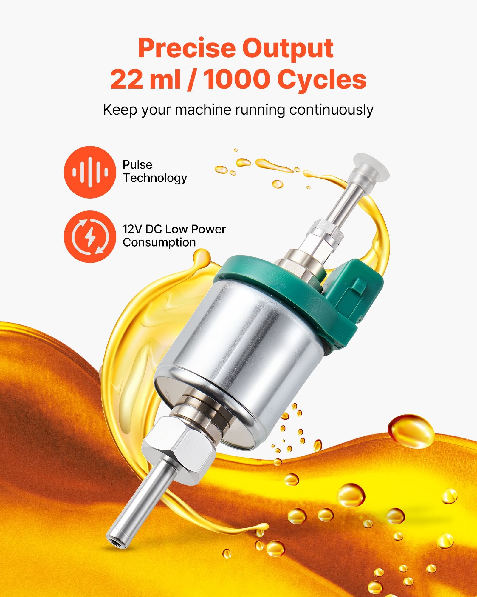 Dyzelinio šildytuvo kuro siurblys VEVOR ZM3004, 12V