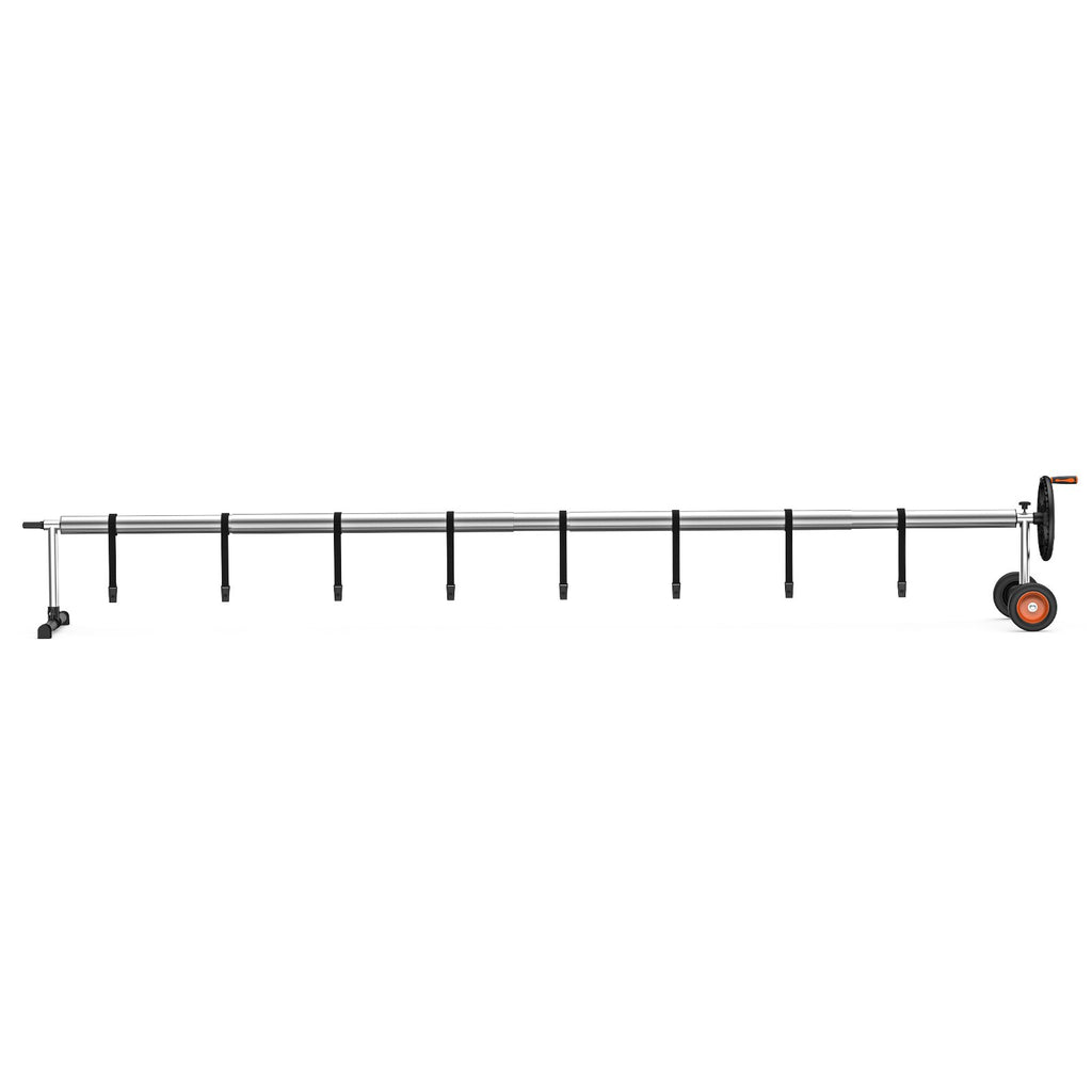 Baseino uždangalo vyniojimo mechanizmas VEVOR PCR17-A83/5*1.15, 4,2 m