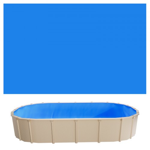 Ovalus baseino įdėklas VEVOR 623X360X120X0.8, 360 x 623 cm