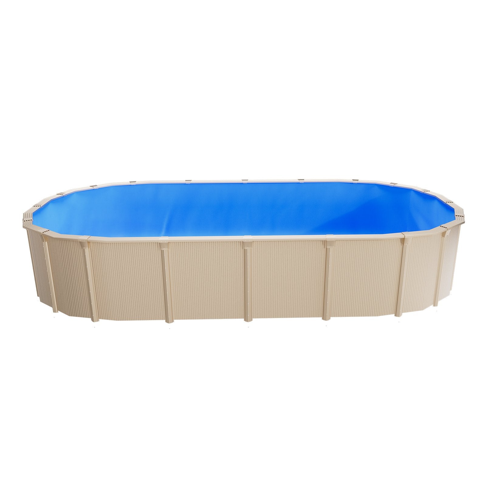 Ovalus baseino įdėklas VEVOR 610X375X120X0.4, 375 x 610 cm