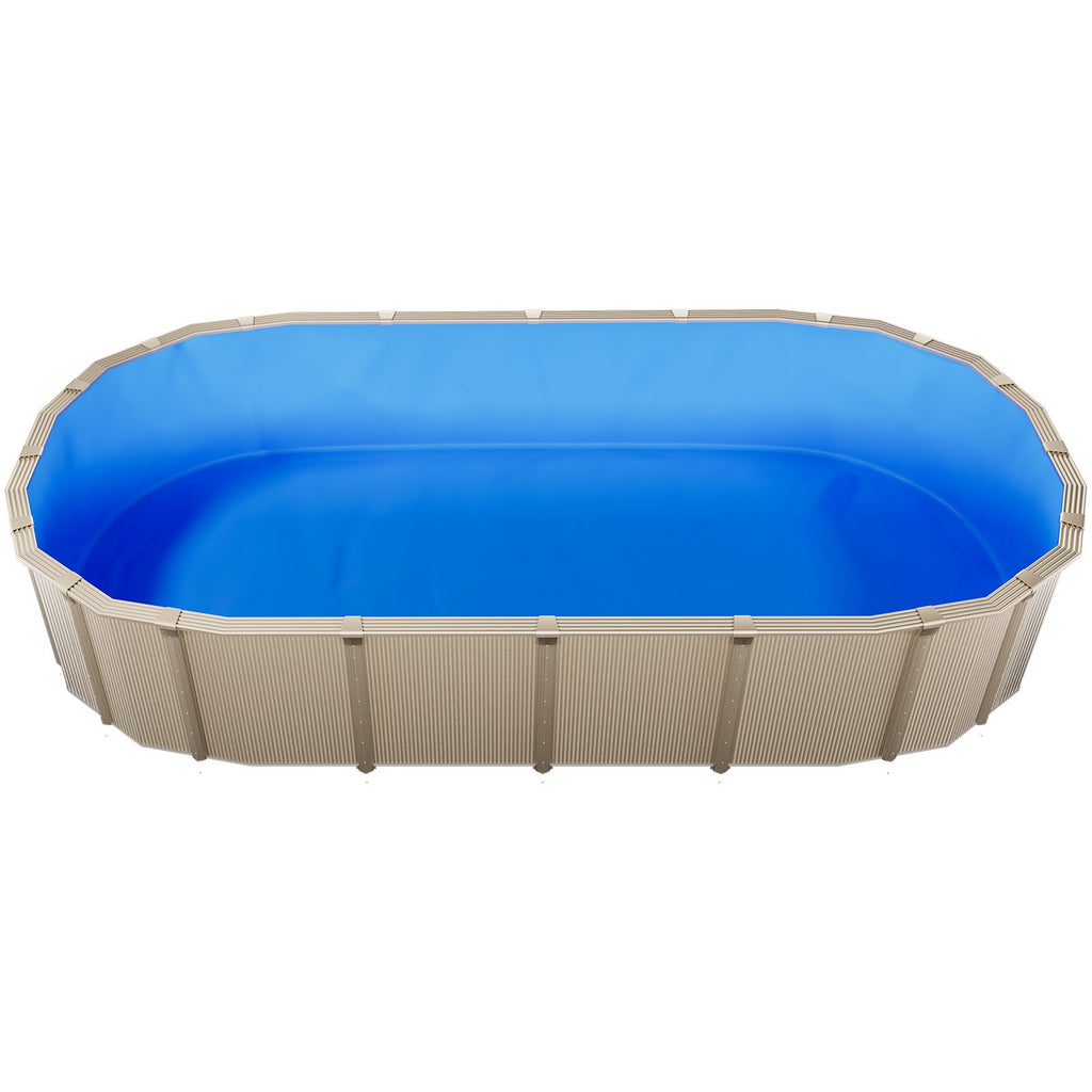 Ovalus baseino įdėklas VEVOR 730X375X120X0.4, 375 x 732 cm