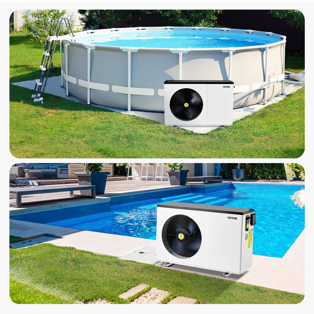 Elektrinis baseino šilumos siurblys VEVOR VBPYCE-150, 15,25 kW