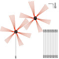 Kaminų valymo rinkinys VEVOR 1005.8 cm Sooteater, 10 m