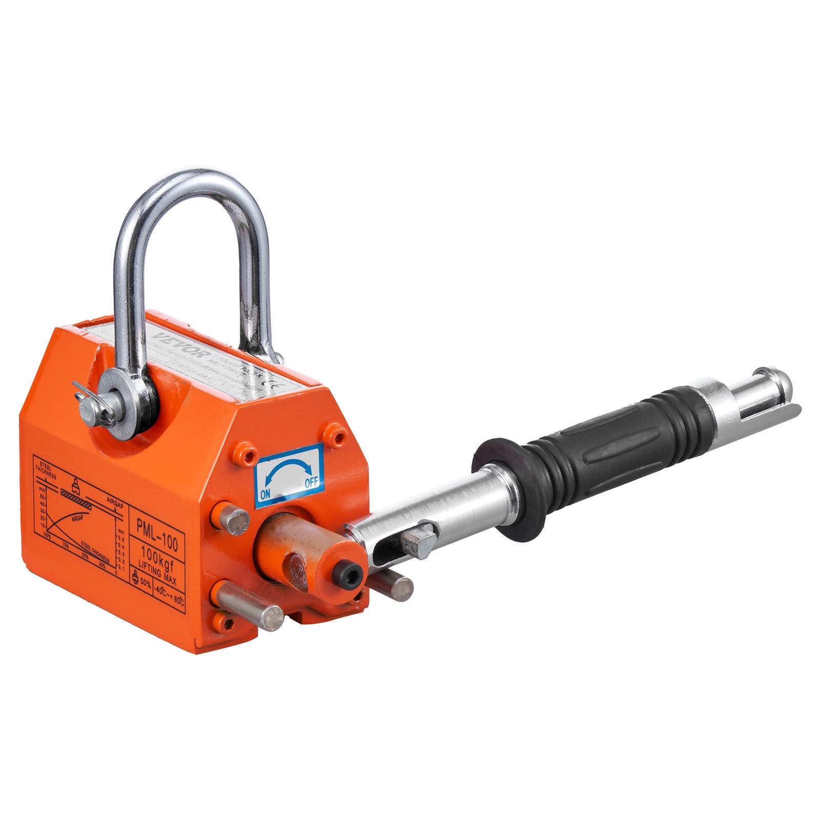 Magnetinis keltuvas VEVOR PML-100, 100 kg keliamoji galia