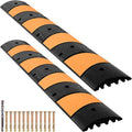 Guminis greičio mažinimo kalnelis VEVOR VV-GXB-JSD 72YC 2PCS, 185 cm ilgio