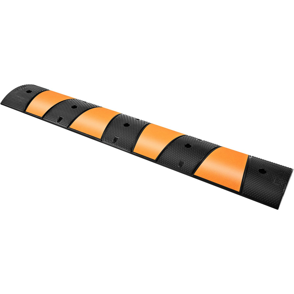 Guminis greičio mažinimo kalnelis VEVOR VV-GXB-JSD 72YC 2PCS, 185 cm ilgio