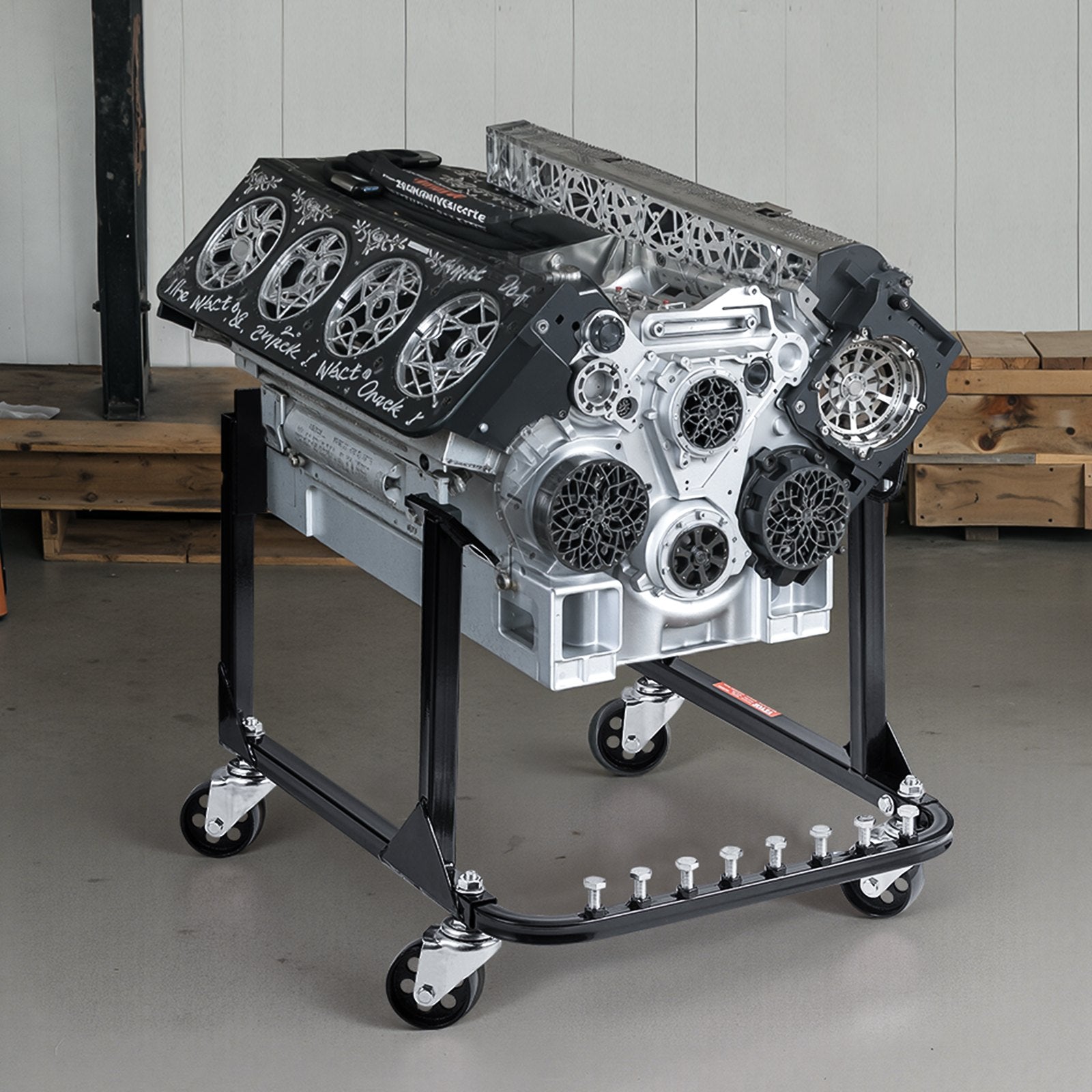 Variklio stendas VEVOR XXJD1500ZE, 340 kg keliamoji galia
