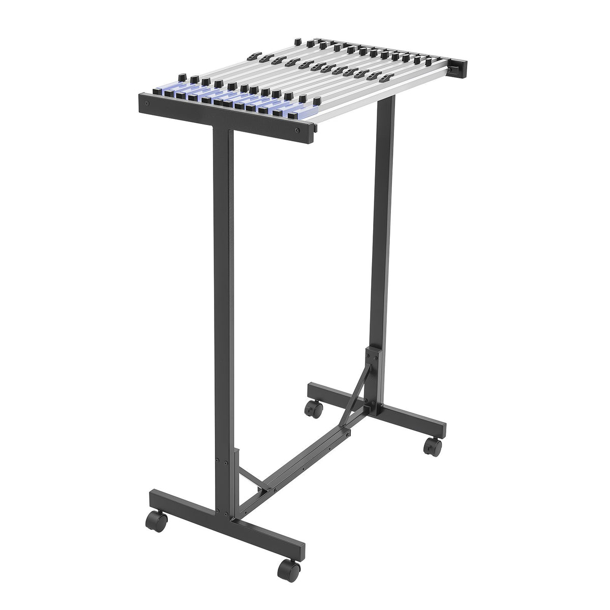 Brėžinių saugojimo stovas VEVOR ZSJ2820, su 12 vnt. 762 mm gnybtų