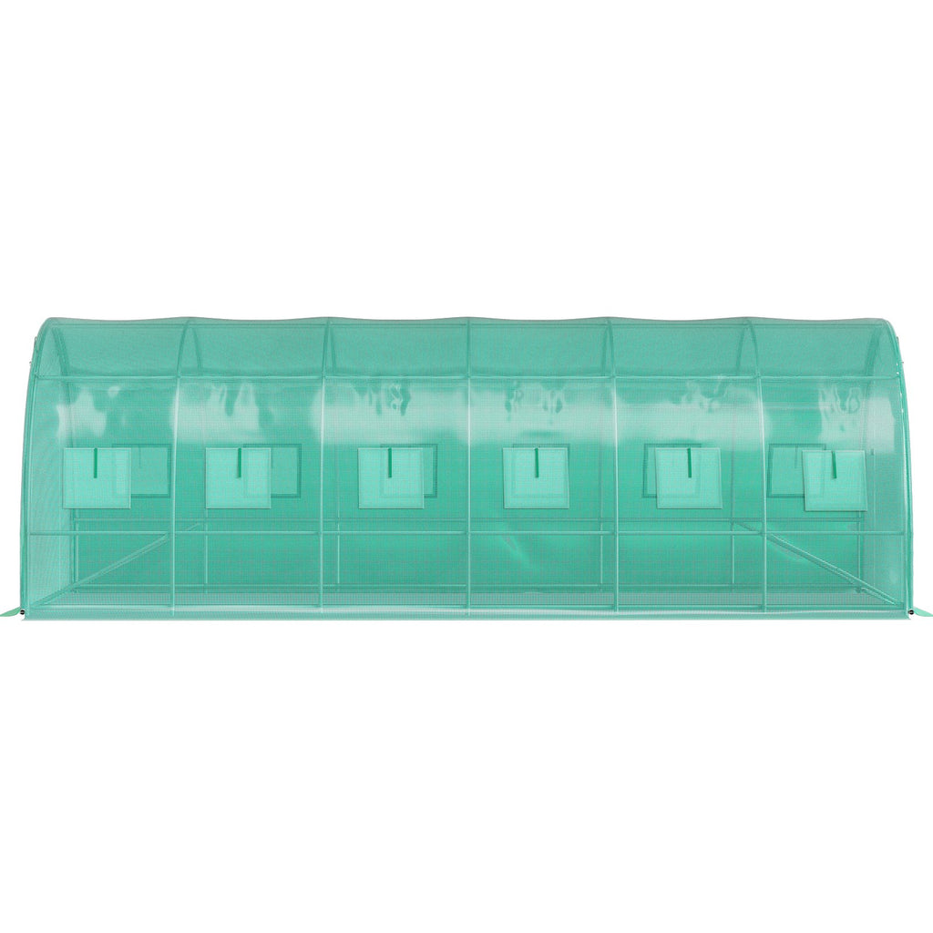 Šiltnamis tunelis VEVOR VV-TG-12107GREEN, 6,1 x 3 x 2,1 m