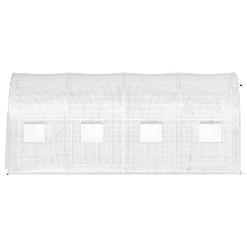Šiltnamis tunelis VEVOR VV-TG-1577WHITE, 4,6 x 2 x 2,1 m